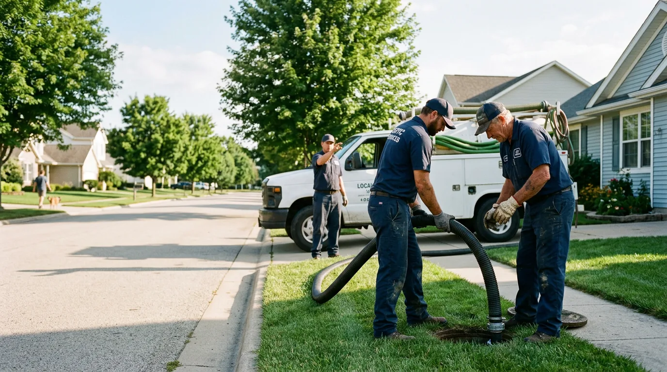 Septic Tank Cleaning in Rossburg, OH